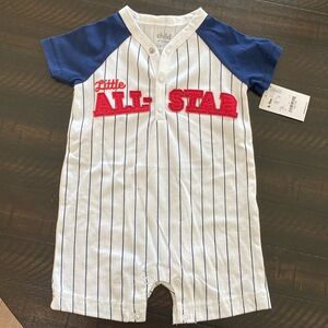 All Star Baseball Onsie